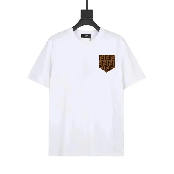 Fendi FF Monogram All-Over Black T-Shirt - 28