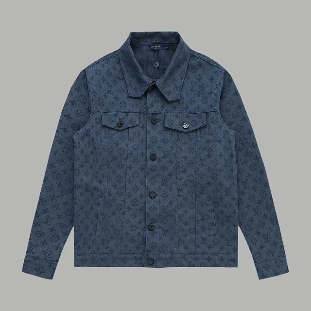 Louis Vuitton Jackets Monogram denim trucker jacket product detail image 18