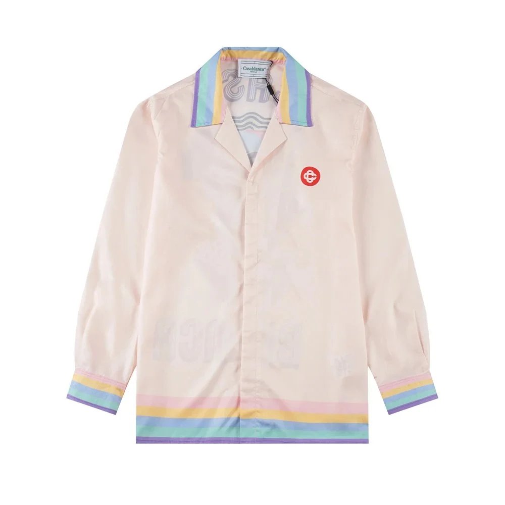 Casablanca Casa Print Long-Sleeve Shirt Multicolor - 35