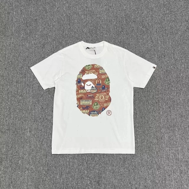 A Bathing Ape T-Shirts Short Sleeve Camouflage Head Graphic product detail image 13
