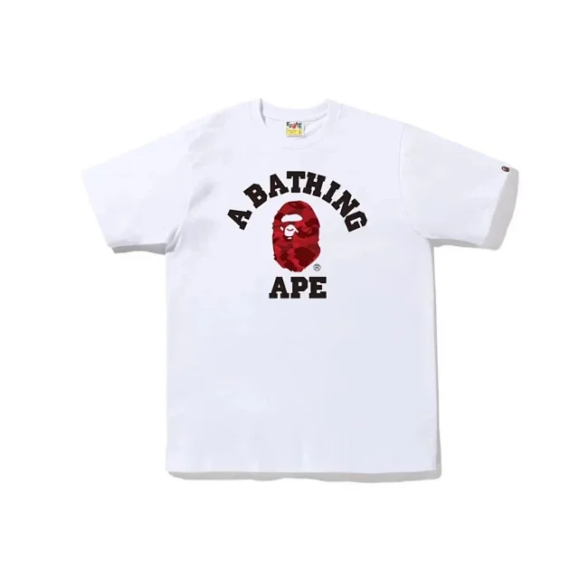 A Bathing Ape T-Shirts Short Sleeve Camouflage Head Graphic product detail image 25