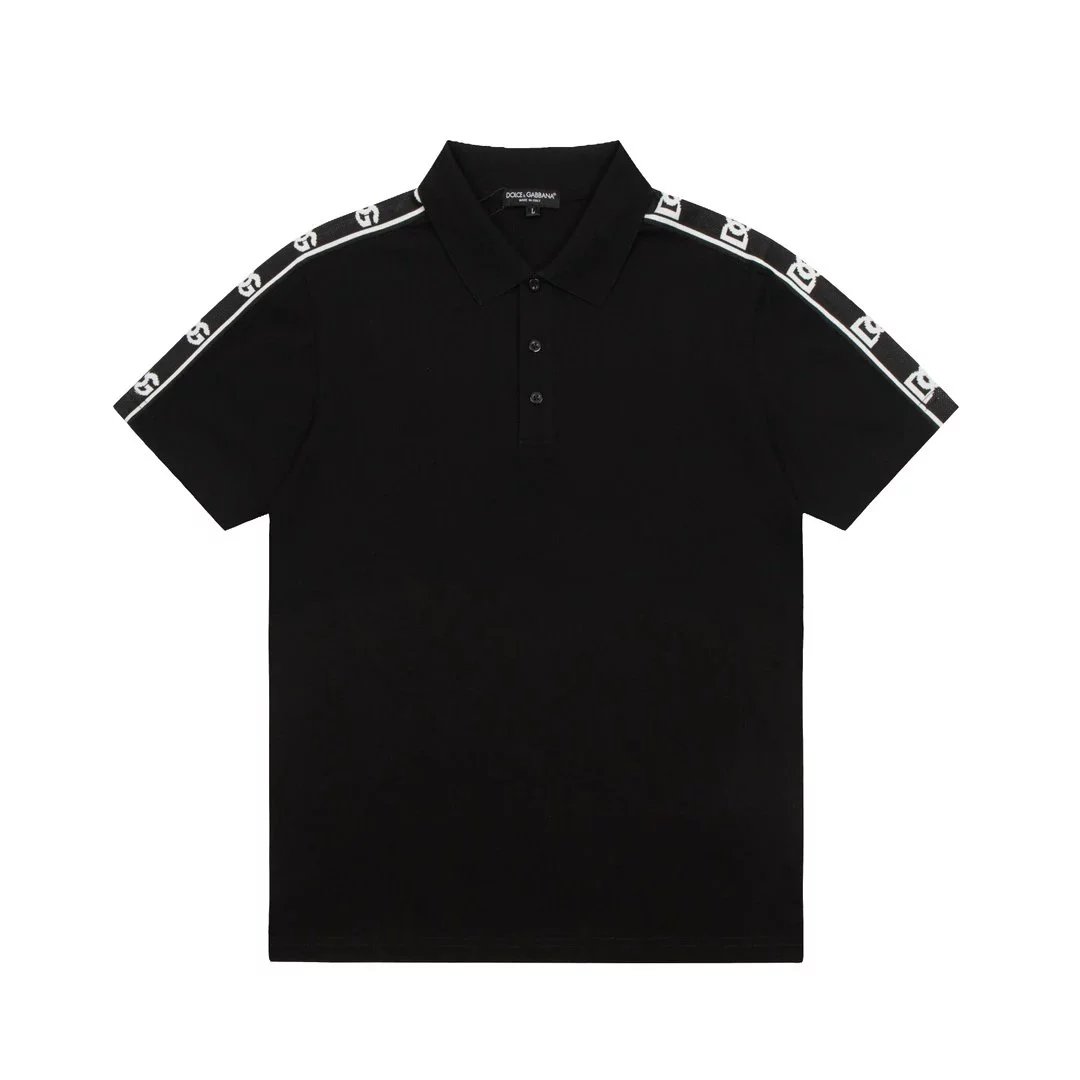 Dolce & Gabbana Heart DG Logo White Polo Shirt - 14
