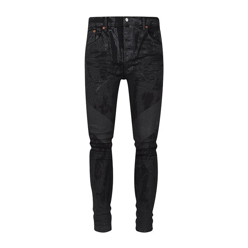 Off-White Paint Splatter Distressed Skinny Jeans - 20