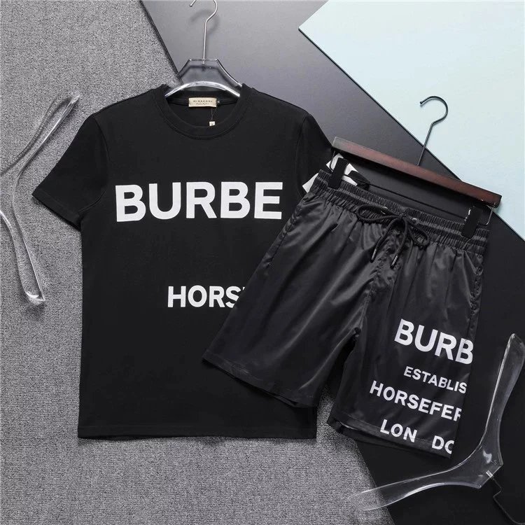 Burberry Check Print Short-Sleeve Shirt and Shorts Set Multicolor - 14