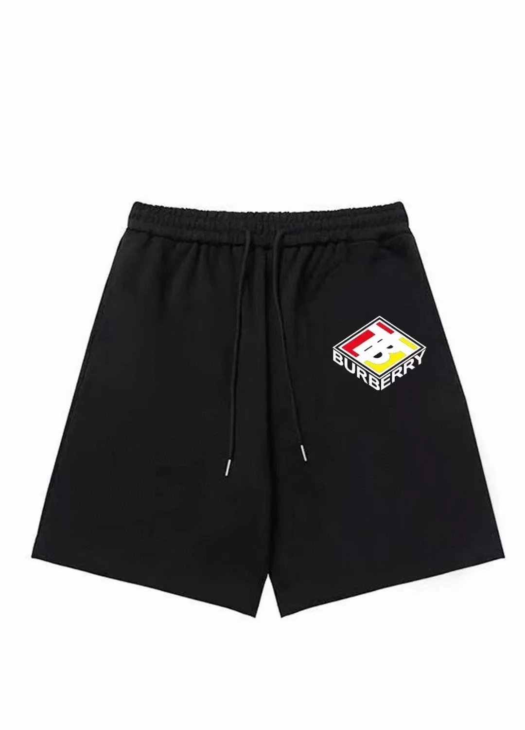 Burberry Thomas Bear Print Cotton Sweat Shorts White - 23