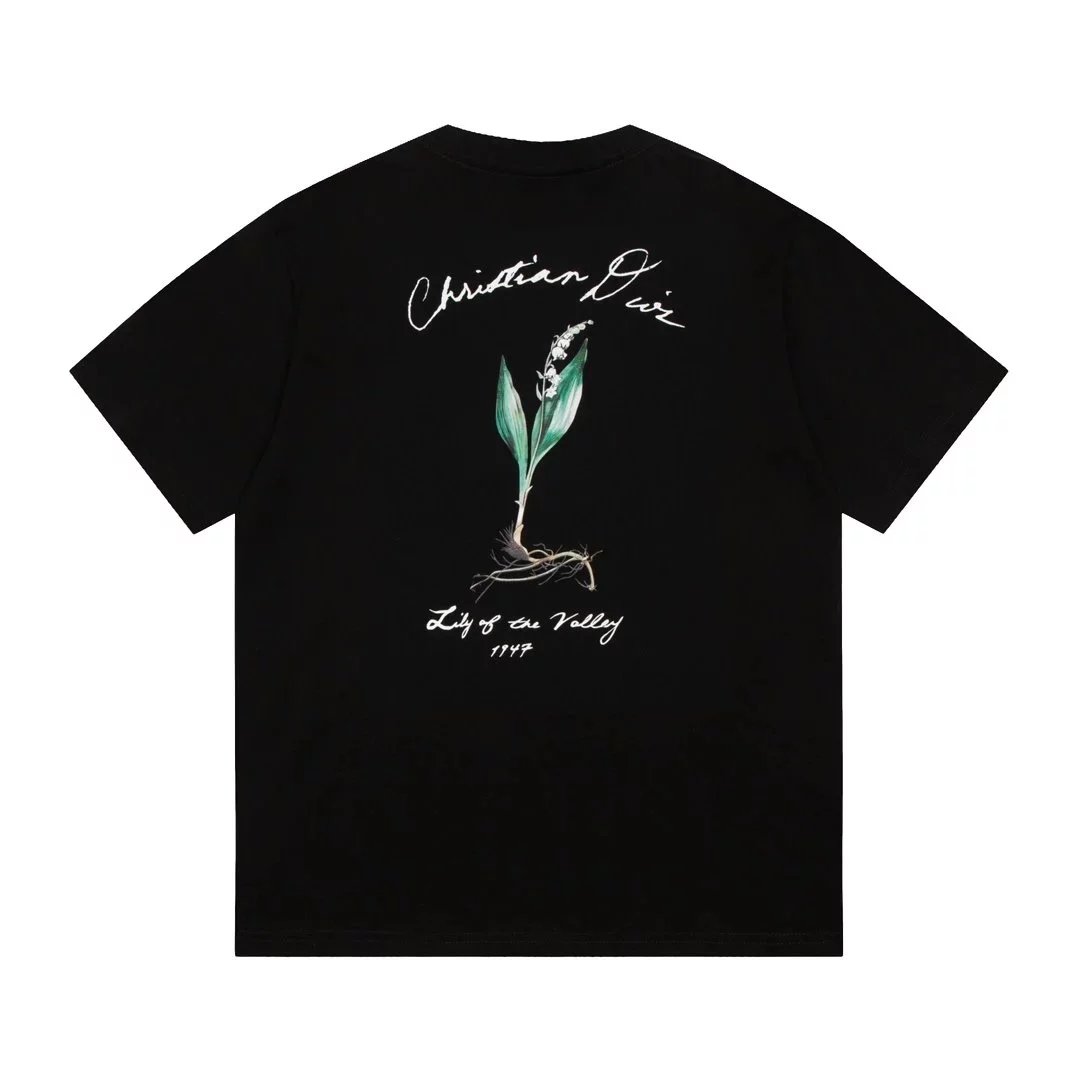 Dior Christian Dior Couture Avenue Montaigne Black T-Shirt - 14