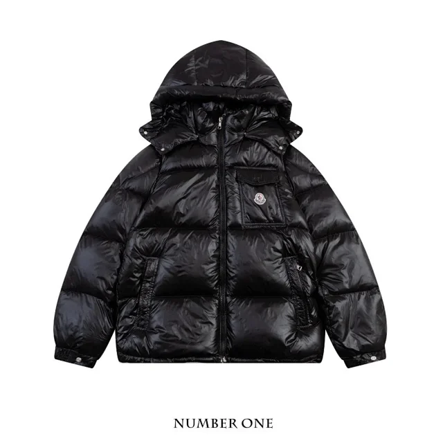 Moncler Down Jackets Hooded quilted jacket product detail image 35