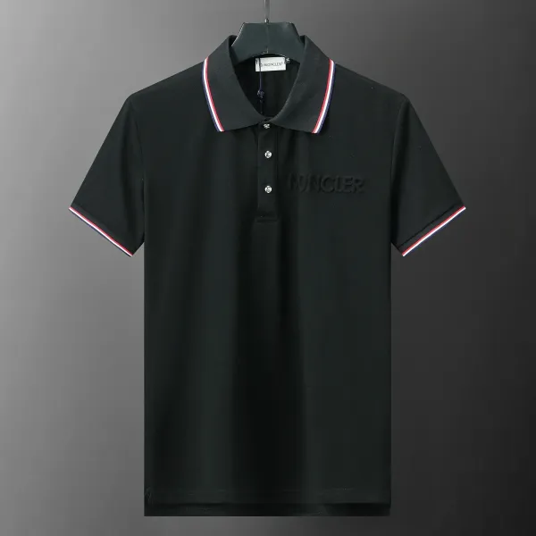 Moncler Logo Polo White Polo Polo Shirt - 16