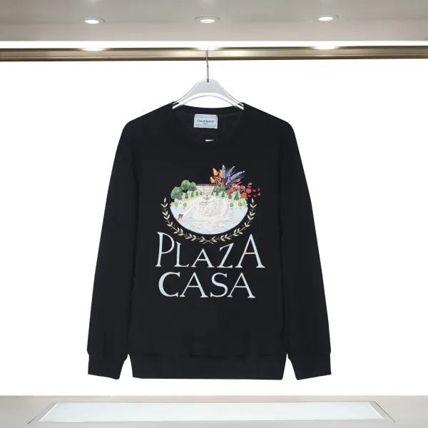 Casablanca Arch Print Black Crewneck Sweatshirt Sweater - 21