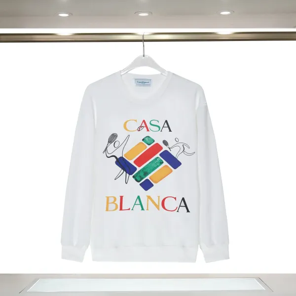 Casablanca Arch Print Black Crewneck Sweatshirt Sweater - 24