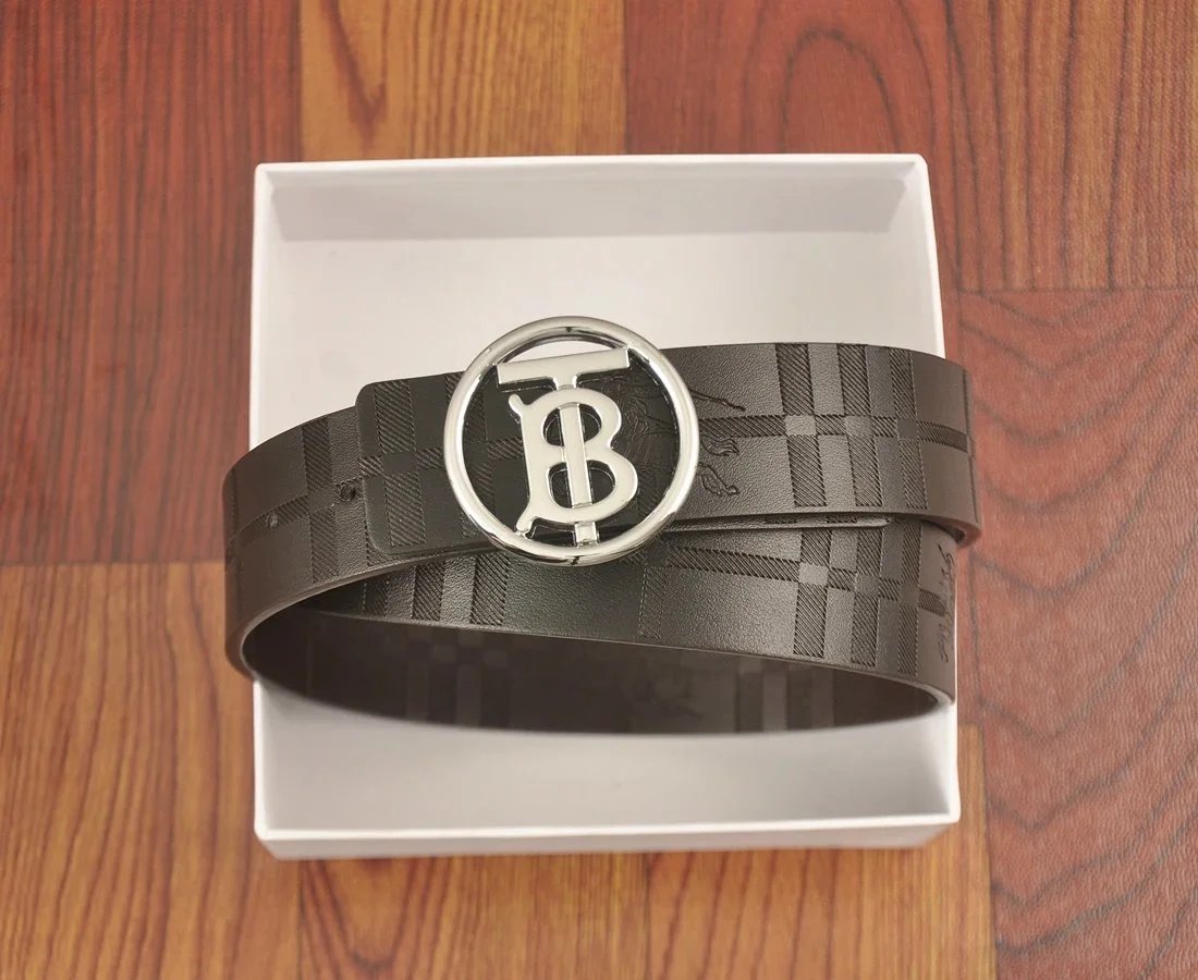 Burberry Check Print Belt [31 