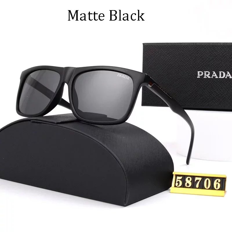 Prada Square Frame Brown Gradient Sunglasses - 24