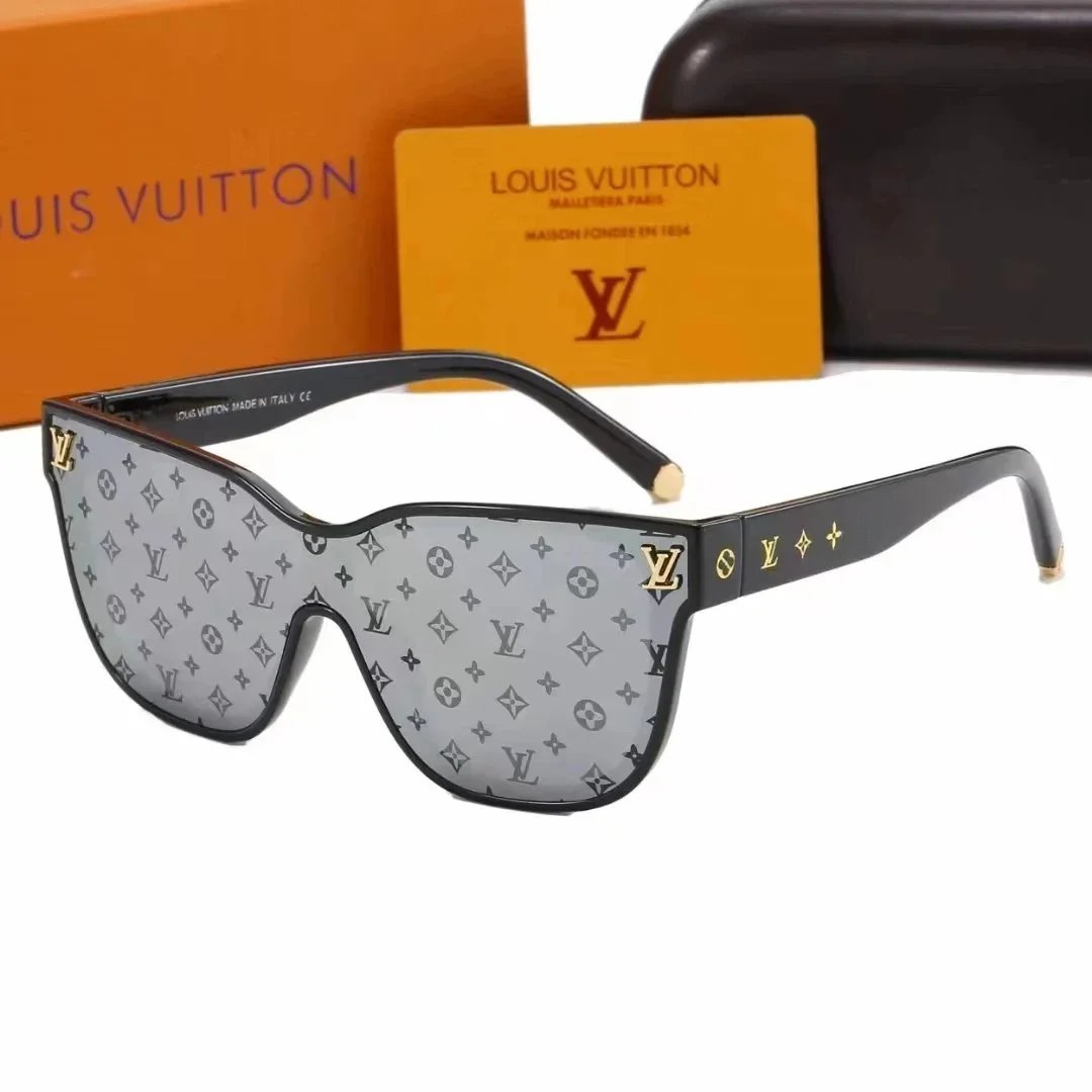 Louis Vuitton Monogram Shield Sunglasses Black - 8