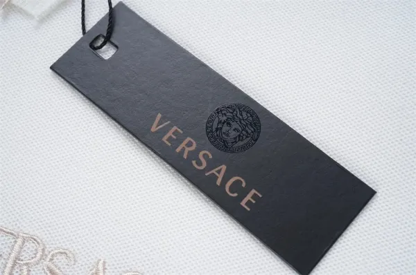 Versace Jeans Couture Shield Embroidered Polo Black Polo Shirt - 6