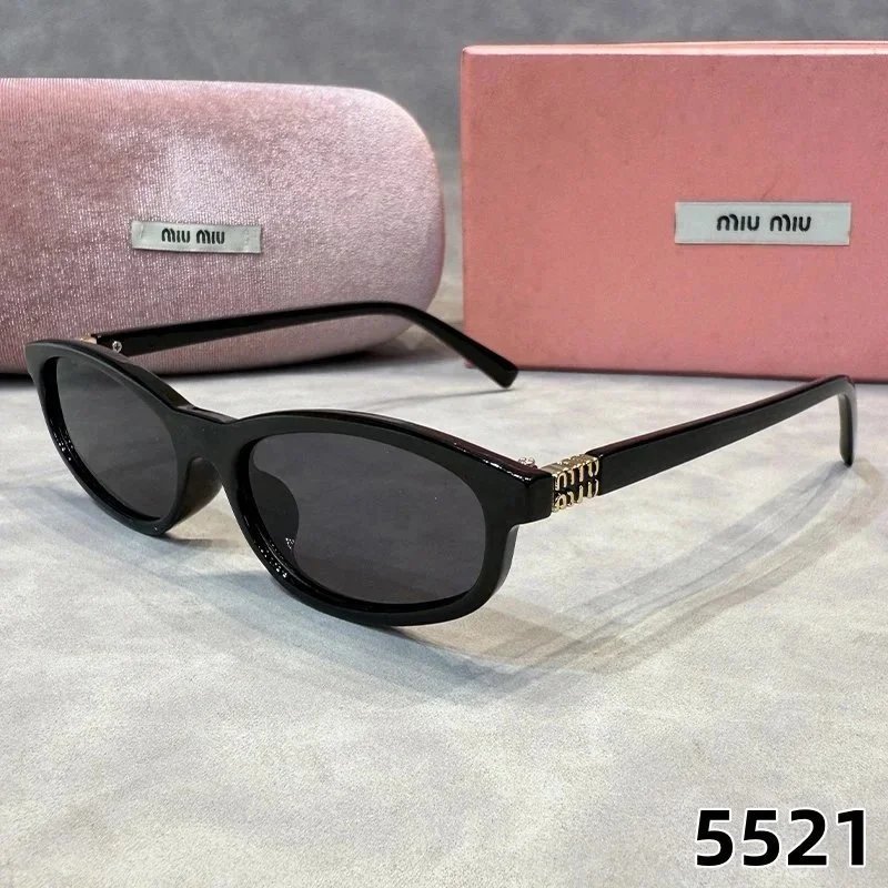 Miu Miu Octagonal Gold-Frame Optical Glasses Eyewear - 2