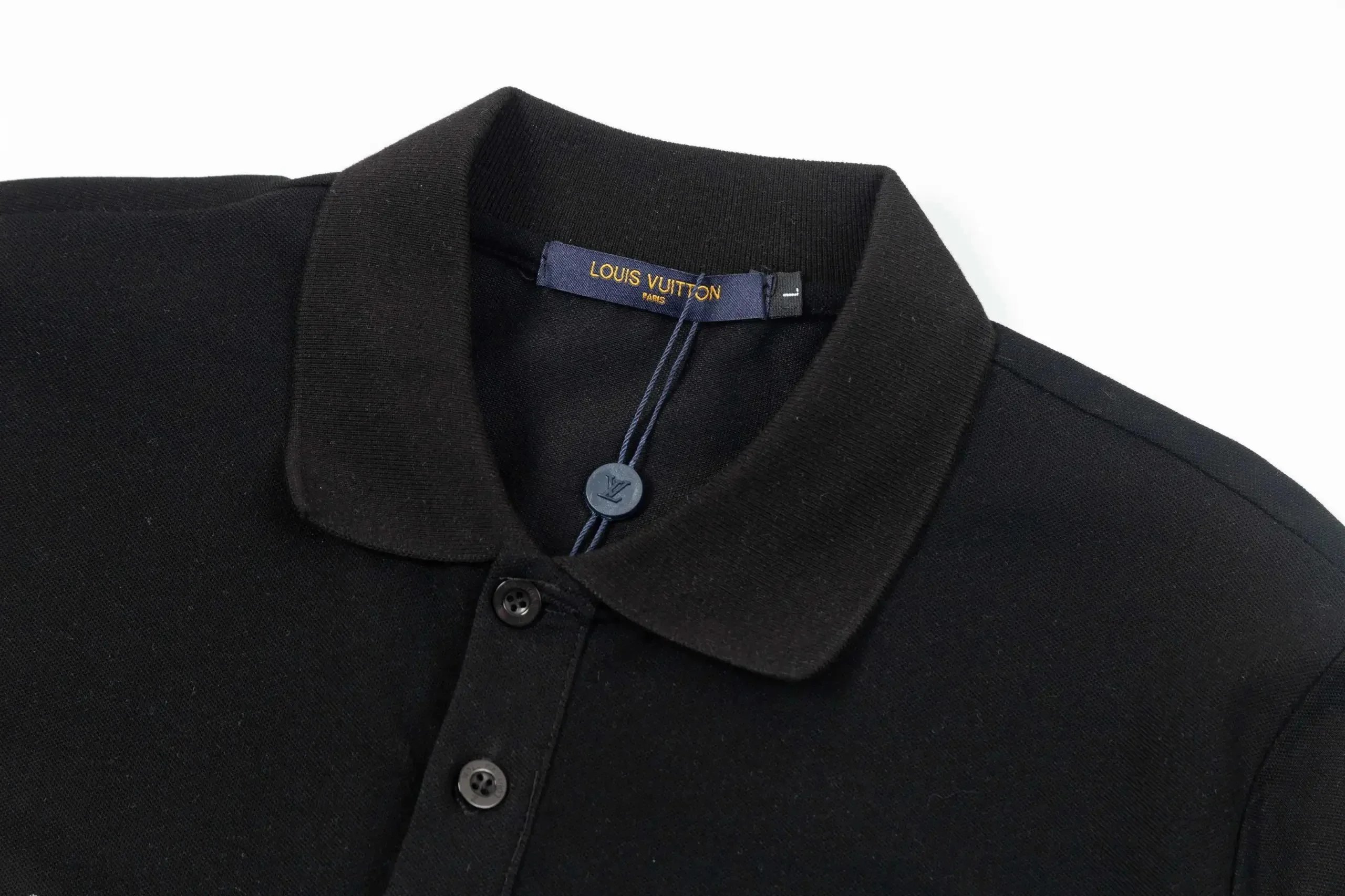 Louis Vuitton Monogram Square Patch Polo Gray Polo Shirt - 6