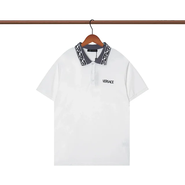 Versace Shirts Short-Sleeve Logo Polo Shirt product detail image 15