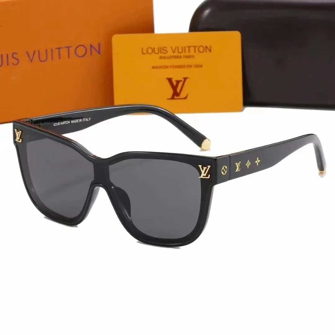 Louis Vuitton Monogram Shield Sunglasses Black - 7
