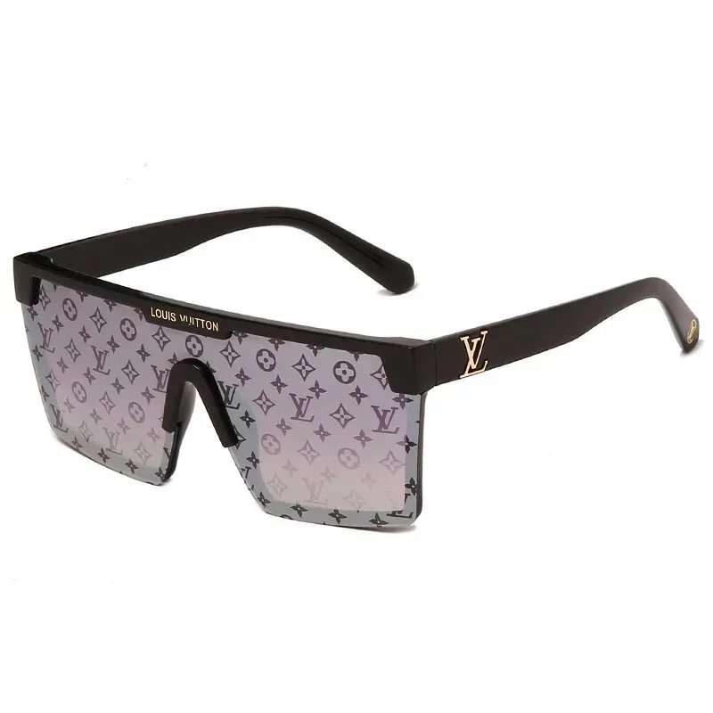Louis Vuitton Monogram Shield Sunglasses Black - 15