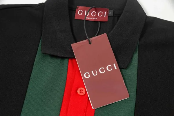 Gucci GG Monogram Print White Polo Polo Shirt - 7