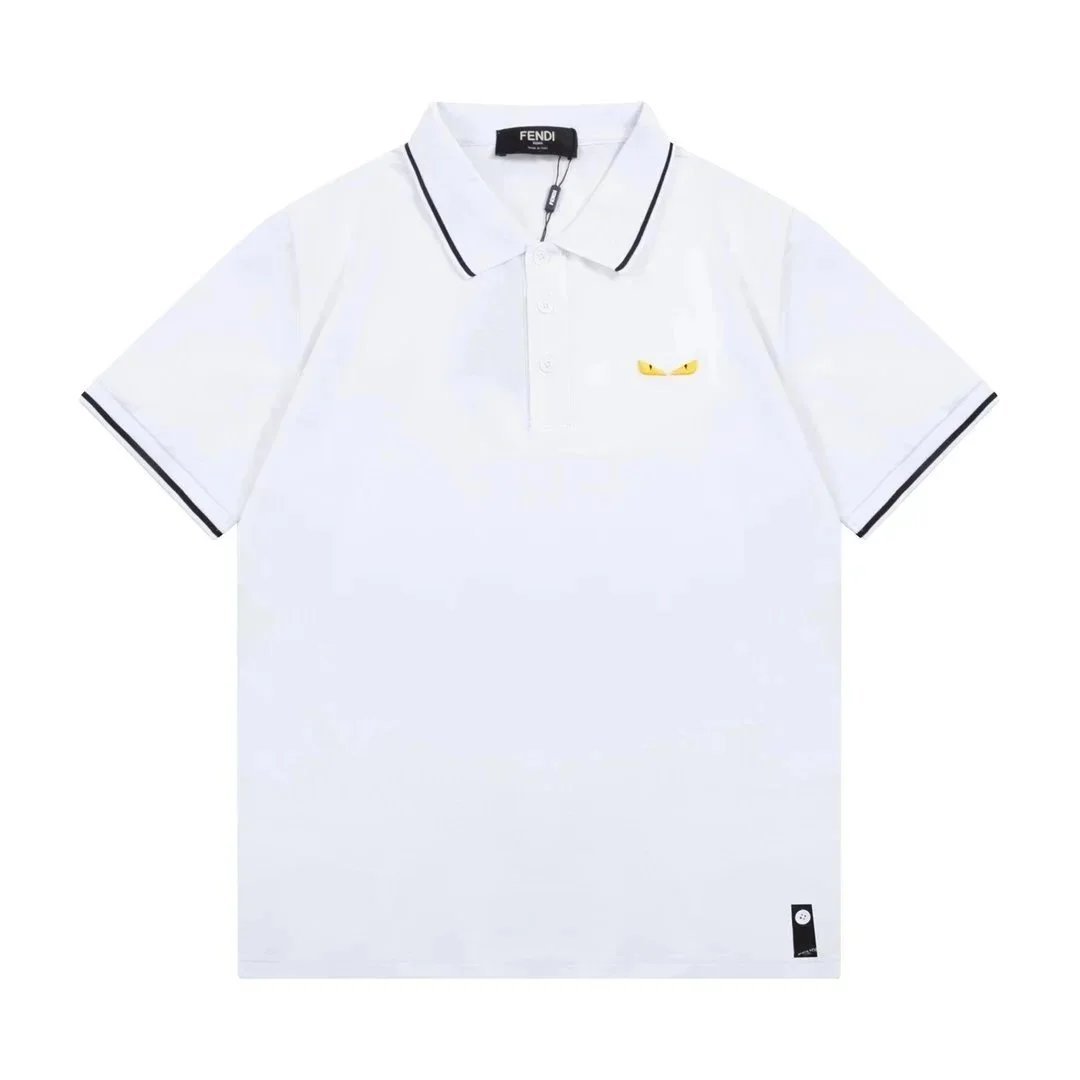 Fendi Monster Eyes Polo Shirt 