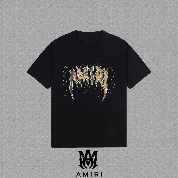 Amiri Logo Graphic White T-Shirt - 30