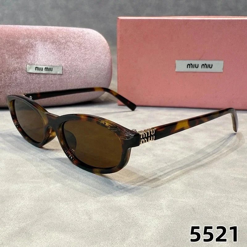Miu Miu Octagonal Gold-Frame Optical Glasses Eyewear - 9