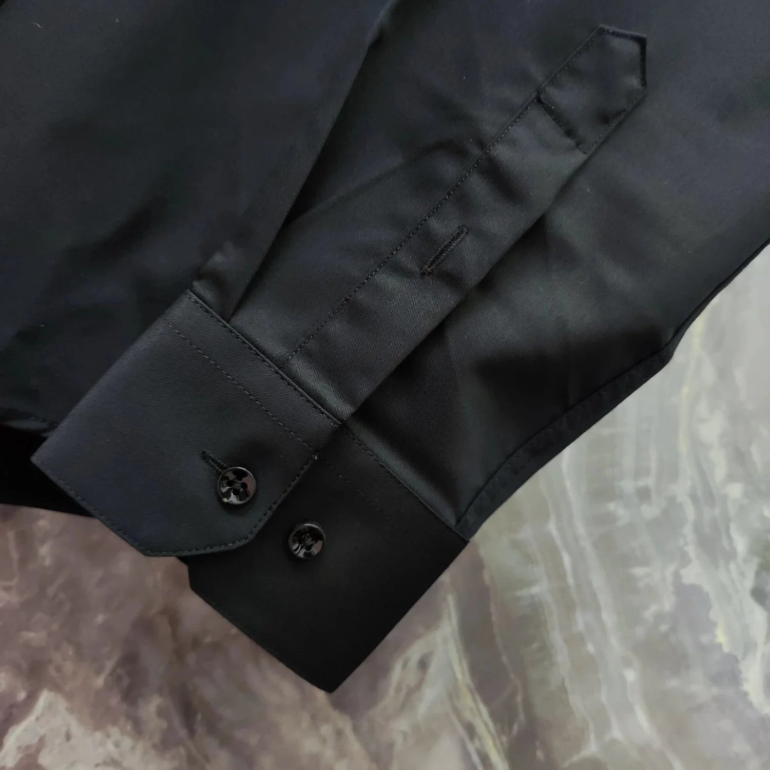 Dior Black Shirt with Turtle Brooch - 15