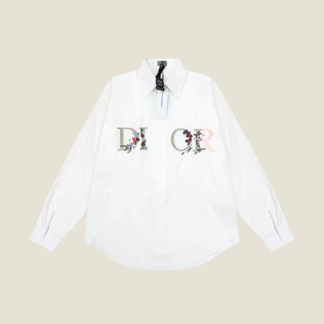Dior Black Shirt with Turtle Brooch - 23