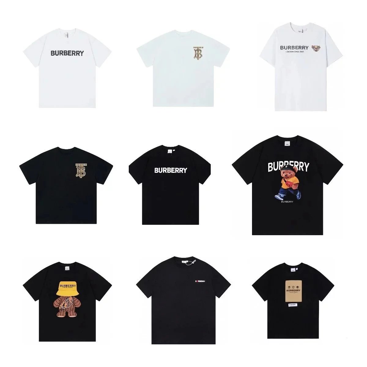 Burberry Logo Patch Black T-Shirt - 3