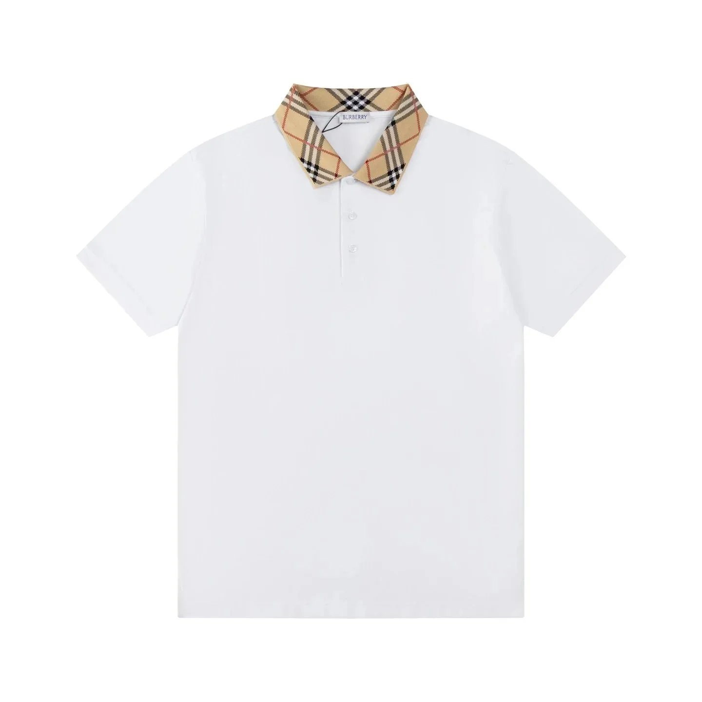 Burberry Equestrian Knight Embroidered Black Polo Tops Polo - 17