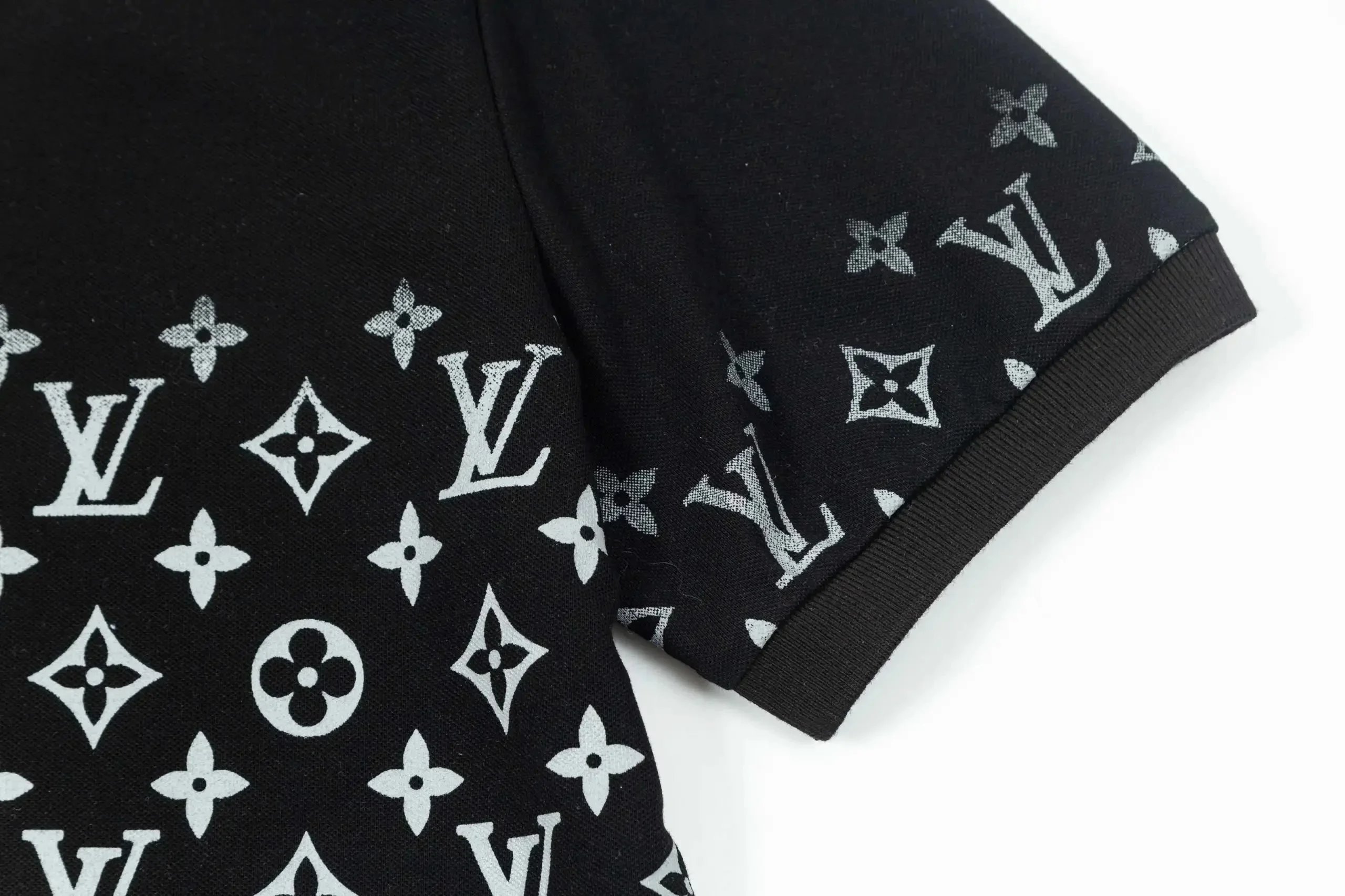 Louis Vuitton Monogram Square Patch Polo Gray Polo Shirt - 9