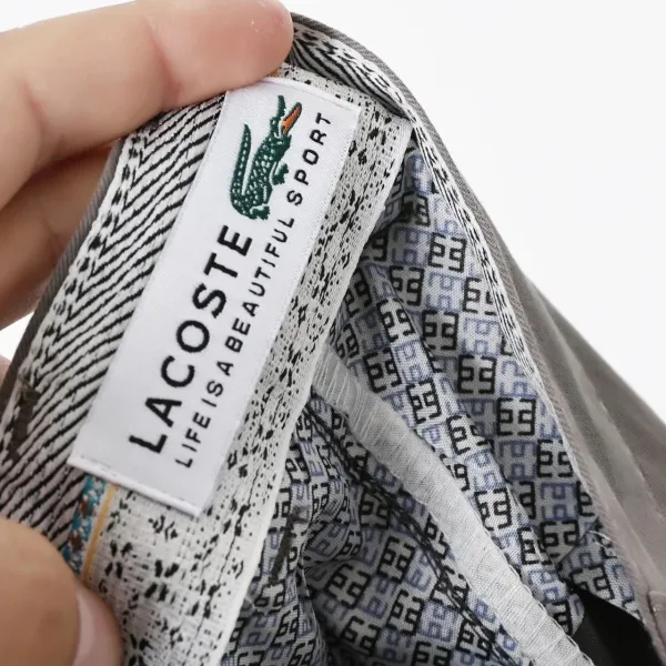 Lacoste Waffle Knit Jogger Pants White - 7