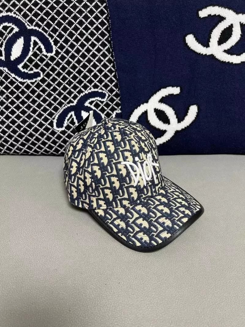 Dior Oblique Print Baseball Cap Gray - 8