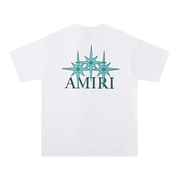 Amiri Logo Graphic White T-Shirt - 5