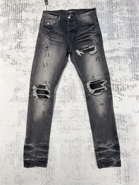 Gallery Dept. Distressed Washed Black Jeans - 33