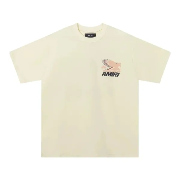 Amiri Logo Graphic White T-Shirt - 21