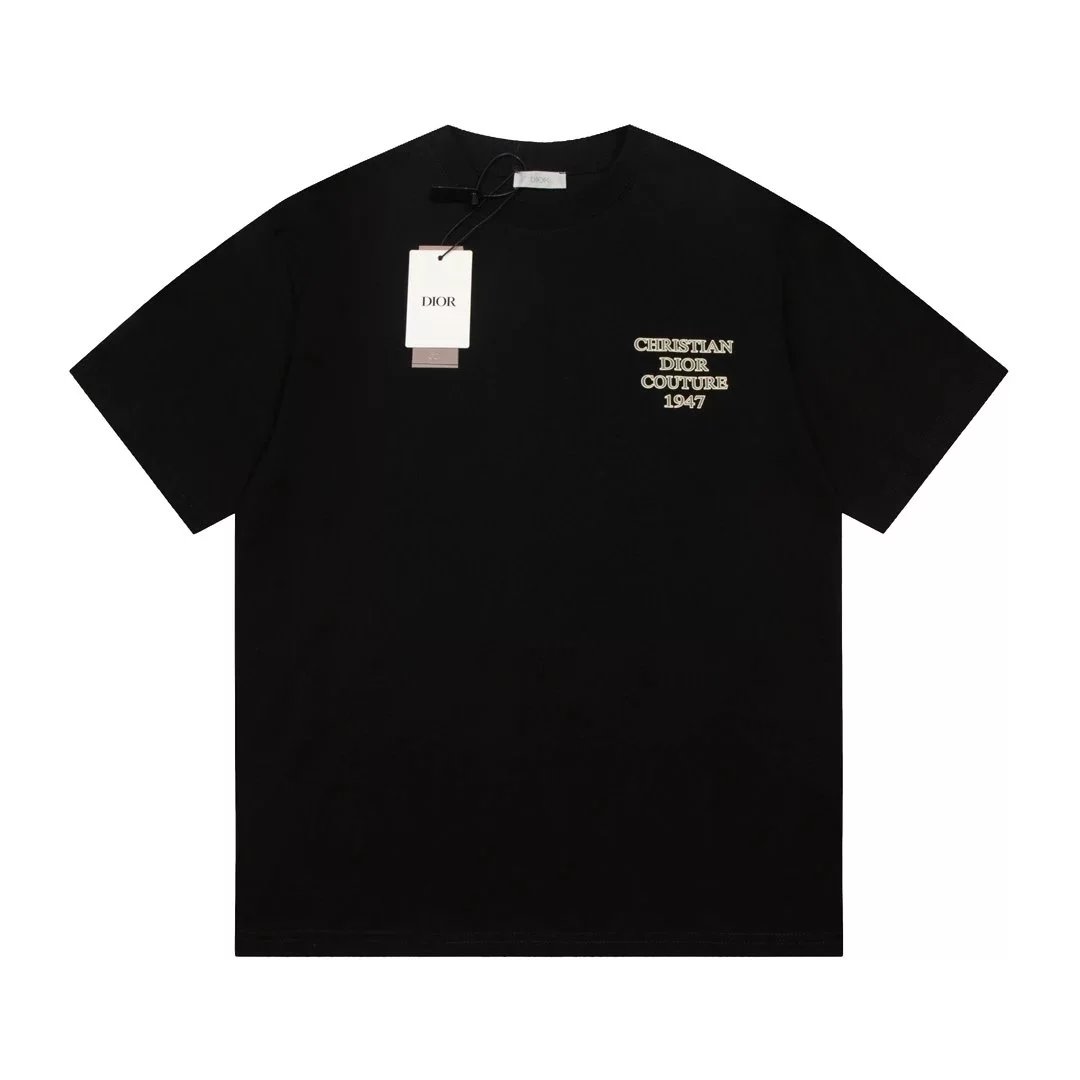 Dior Christian Dior Couture Avenue Montaigne Black T-Shirt - 26