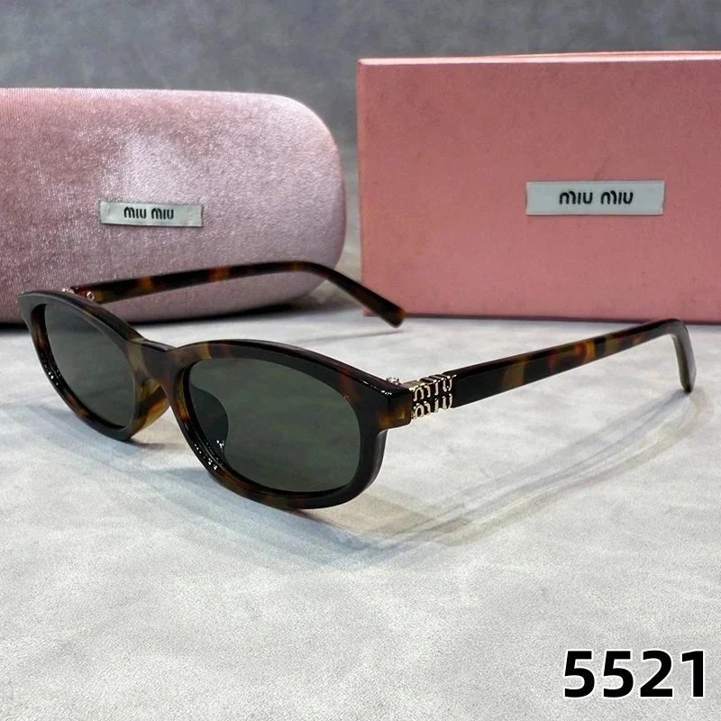Miu Miu Octagonal Gold-Frame Optical Glasses Eyewear - 5