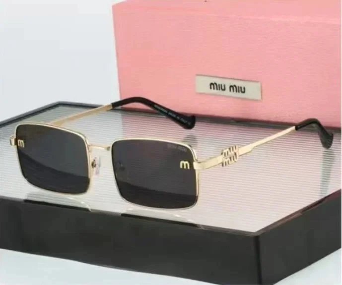 Miu Miu Octagonal Gold-Frame Optical Glasses Eyewear - 13