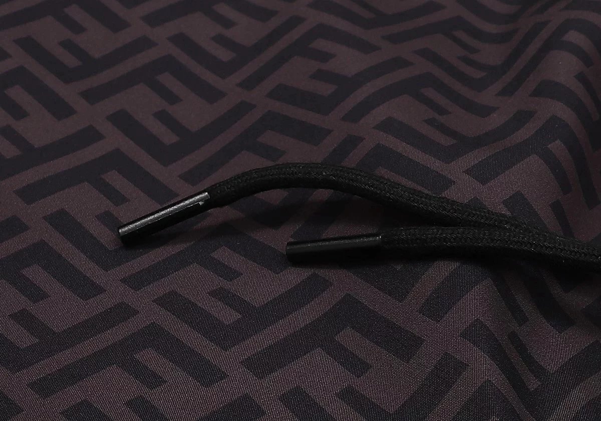 Fendi FF Monogram Print Shorts Black - 14