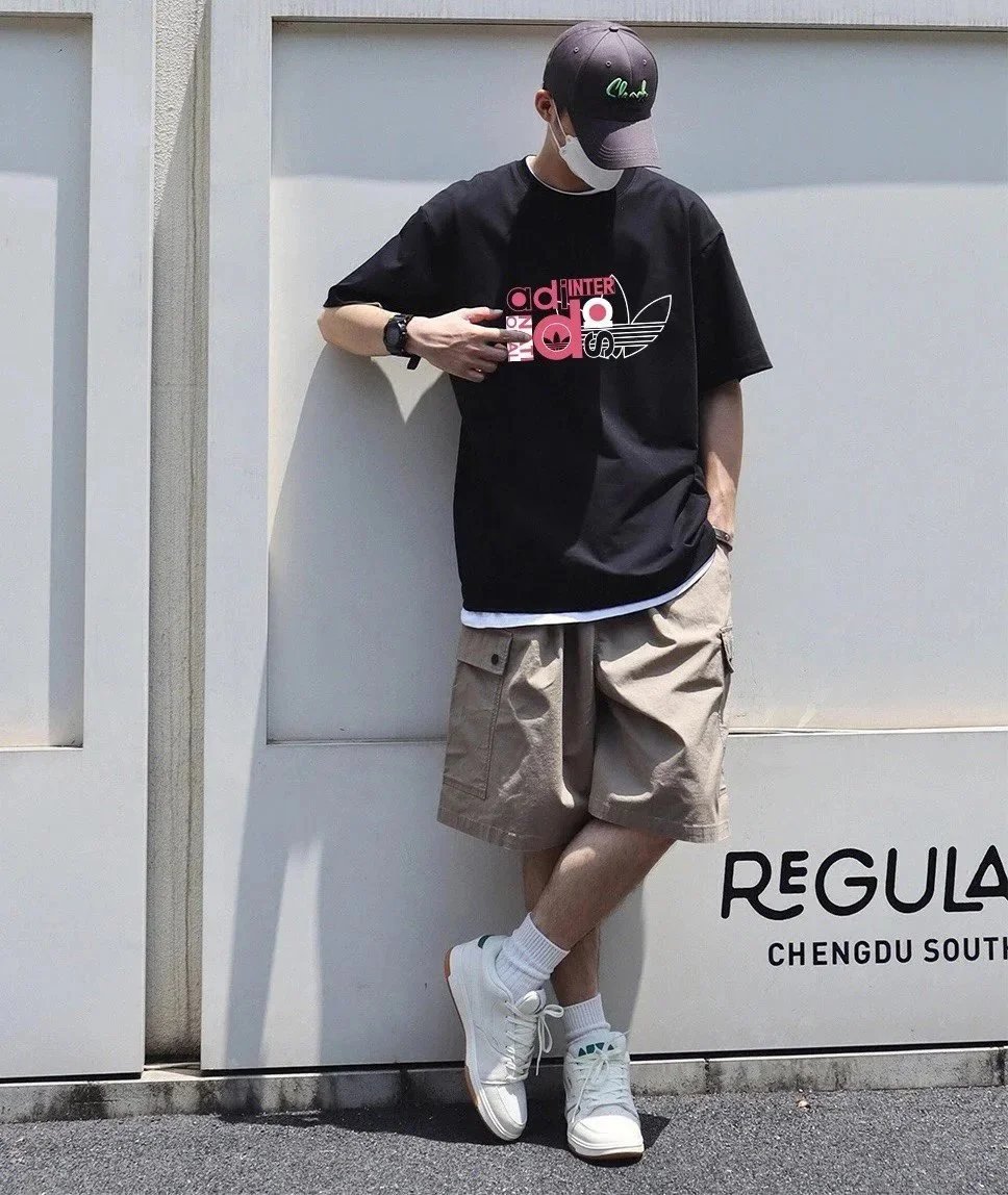 Adidas Logo T-Shirt Pale Yellow T-Shirt - 23