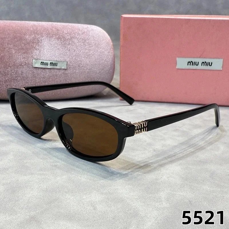 Miu Miu Octagonal Gold-Frame Optical Glasses Eyewear - 3