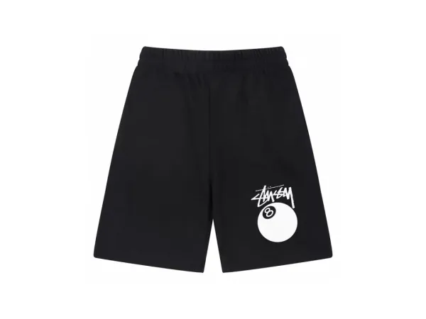 Stüssy Logo Print Teal Performance Shorts - 13