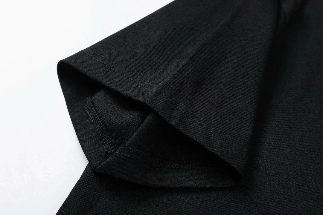 Balenciaga Flame Logo Black T-Shirt - 11