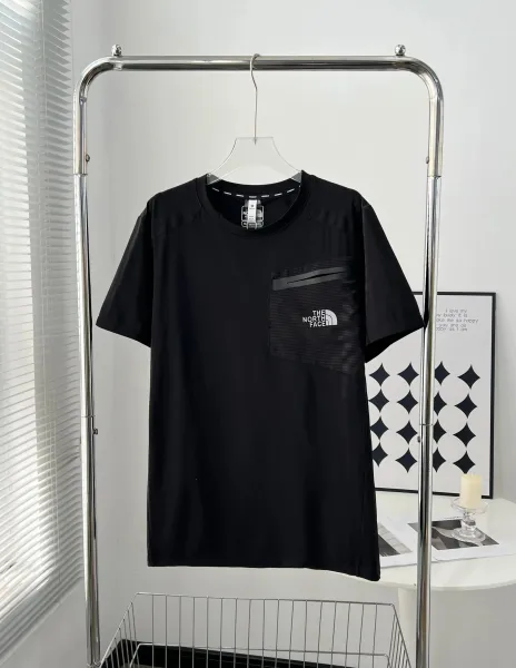 The North Face Logo T-Shirt Black / Army Green / White T-Shirt - 28