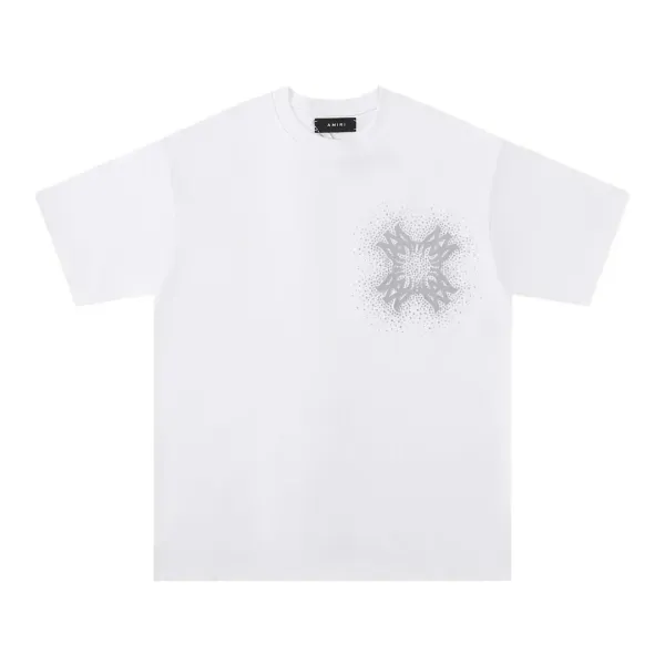 Amiri Logo Graphic White T-Shirt - 25