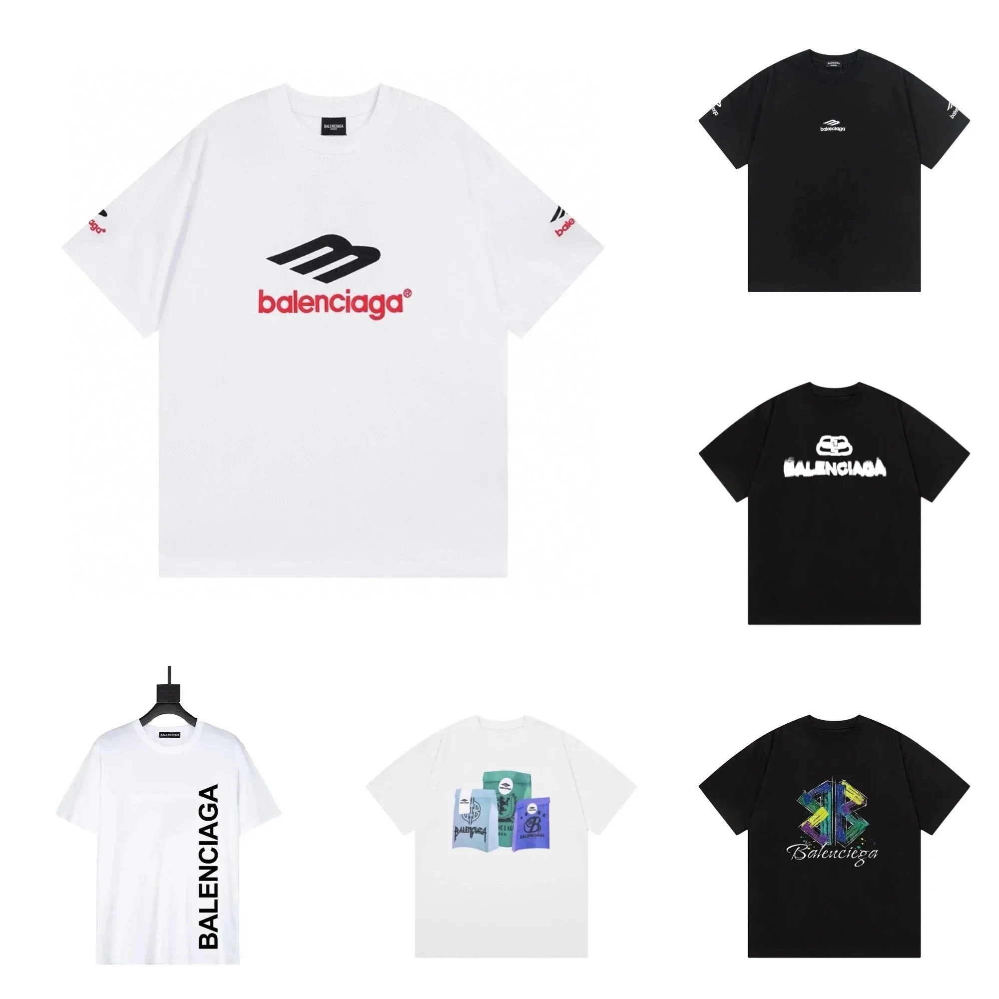 Balenciaga Logo T-Shirts [35 s