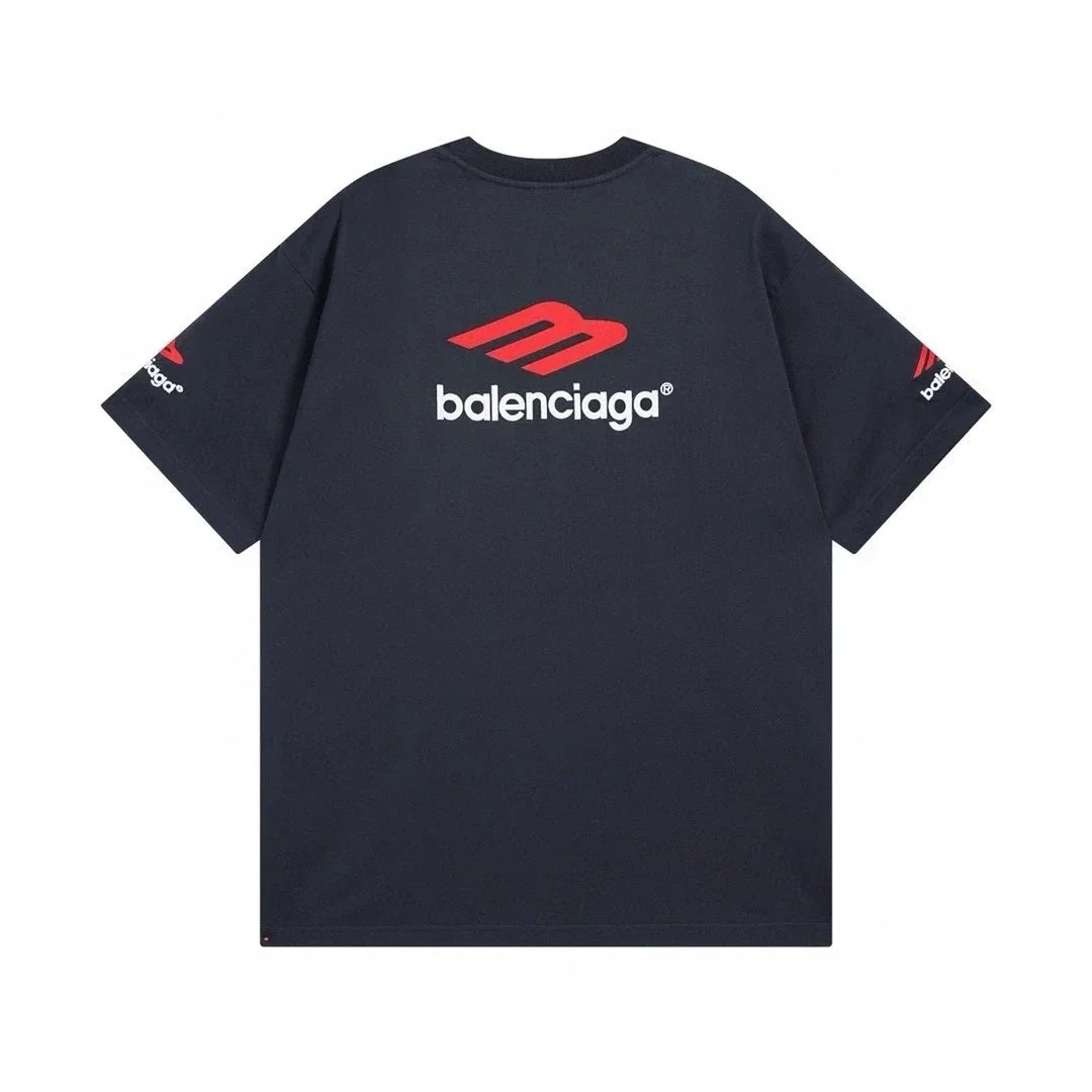 Balenciaga BB Logo Beige T-Shirt - 5