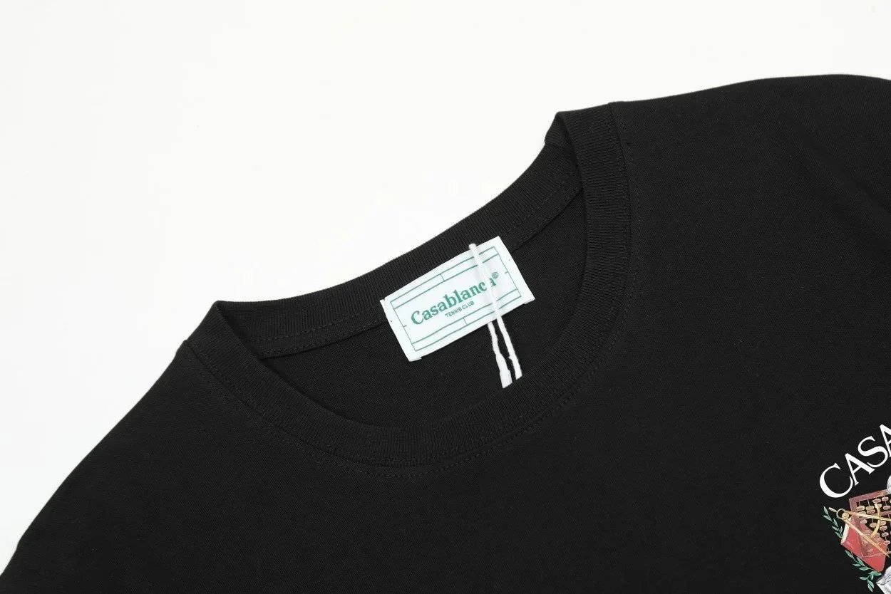 Design Abstract Line Art Graphic Black T-Shirt - 8